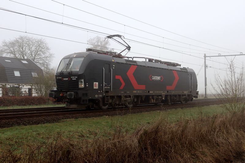 TXL goederentrein gestrand in Zevenaar 